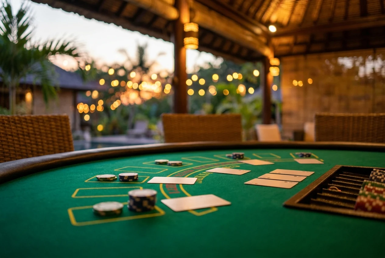 Caribbean Stud sur Tortuga Casino live
